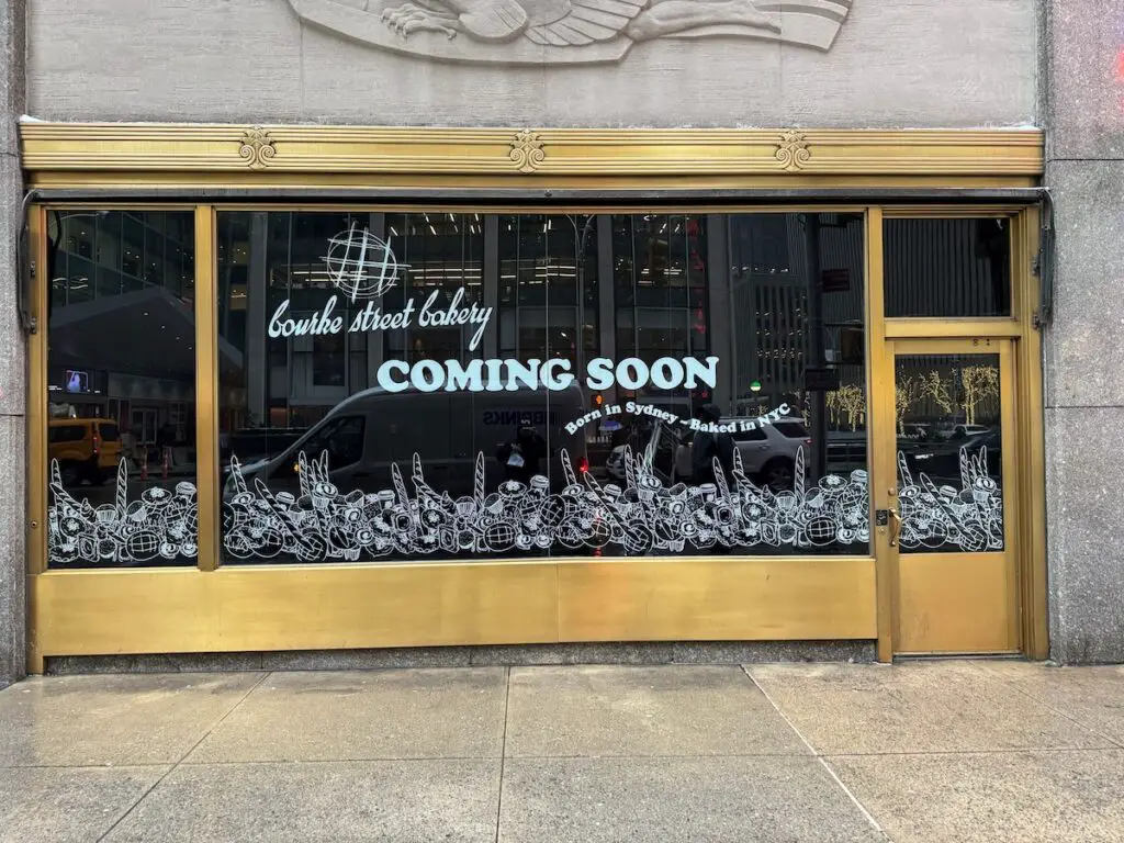 Rockefeller Center To Get City's Fourth Bourke Street Bakery