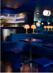 RETRO CHARM AND FUTURISTIC FLAIR COLLIDE AT ONLY LOVE STRANGERS, A COCKTAIL LOUNGE & RESTAURANT WITH NIGHTLY LIVE JAZZ